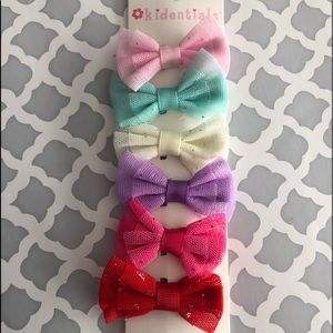 Girls hair bow clips